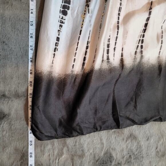 BCBGMaxAzria Silk Dress‎ with Sequined Accents and Tie Die Pattern - Size 2 - Picture 10 of 10